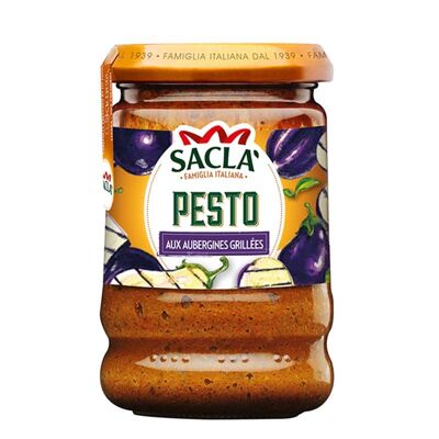 SACLA - Salsa Pesto De Berenjenas A La Plancha 190g
