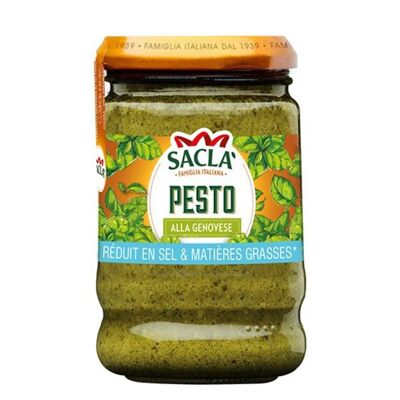 SACLA - Sauce Pesto alla genovese réduit 190g