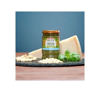 SACLA - Sauce Pesto alla genovese réduit 190g 2