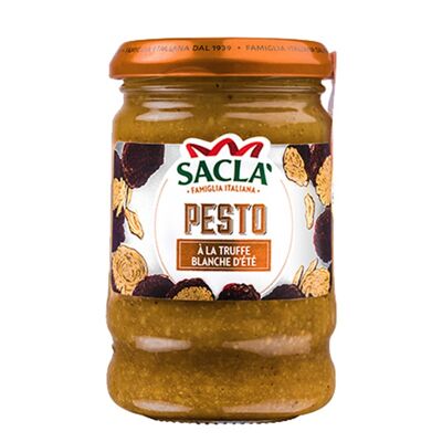 SACLA - Sauce Pesto à la Truffe Blanche d'été  190g