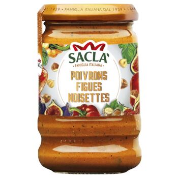 SACLA - Sauce Poivrons, Figues et Noisettes 190g 1