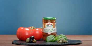 SACLA - Sauce Olives & Tomates Bio 190g 2