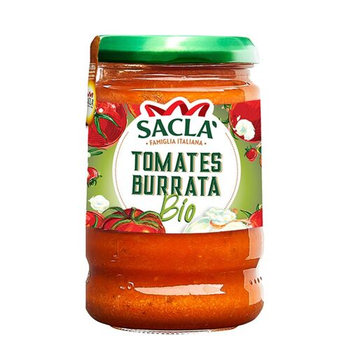 SACLA - Tomates & burrata Bio 190g
