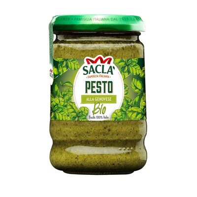SACLA - Salsa Pesto alla Genovese Ecológica 190g