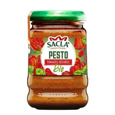SACLA - Salsa Pesto De Tomate Seco Ecológico 190g