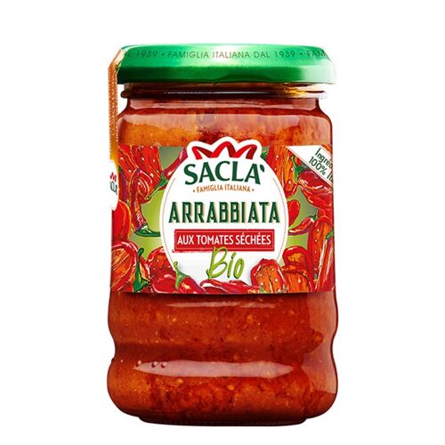 SACLA - Arrabbiata aux tomates séchées 190gr