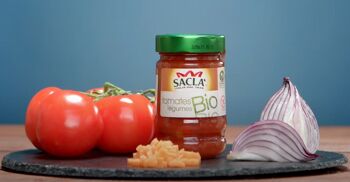 SACLA - Sauce Tomates et Légumes Bio 190g (DLC courte) 2