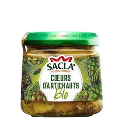 SACLA - Antipasti Bio Cuori Di Carciofo 190g