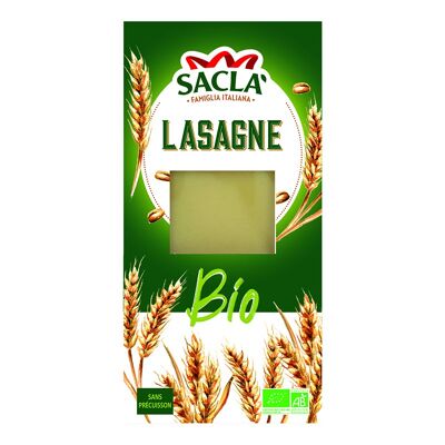 SACLA - Pasta Lasaña Ecológica 500g