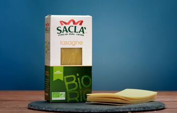 SACLA - Pâtes Lasagne Bio 500g 2