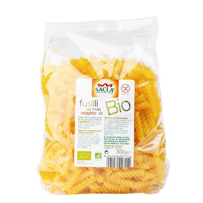 SACLA - Organic Fusilli Corn/Rice Pasta 500g