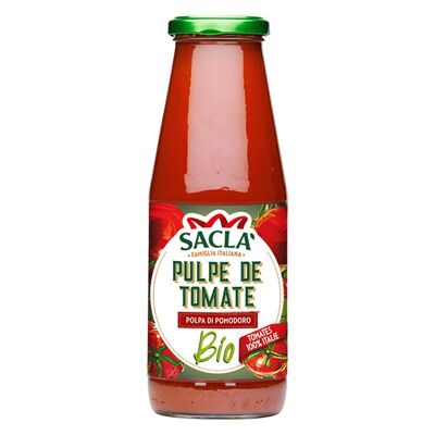 SACLA - Organic tomato pulp 680g