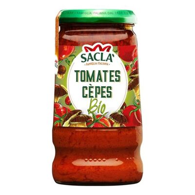 SACLA - Organic Tomato and Ceps Sauce 345g