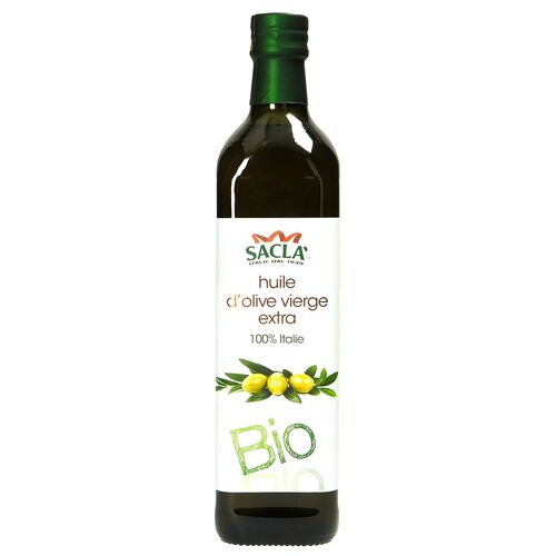 SACLA - Huile d'Olive Vierge Extra Bio Italie 750ml