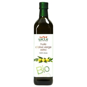 SACLA - Huile d'Olive Vierge Extra Bio Italie 750ml 1