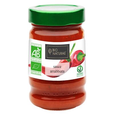 BIONATURAE - Organic arrabbiata sauce 190gr (short use by date)