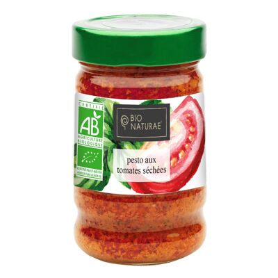 BIONATURAE - Pesto aux tomates séchées bio 190gr (DLC courte)