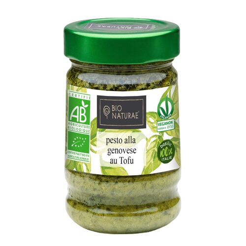 BIONATURAE - Pesto alla genovese au tofu bio 190gr