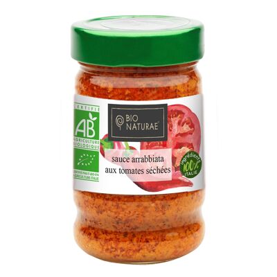 BIONATURAE - Arrabbiata-Sauce mit getrockneten Bio-Tomaten 190gr
