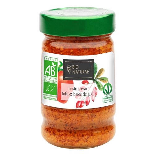 BIONATURAE - Pesto rosso & baies de goji bio 190gr