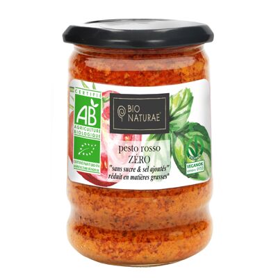 BIONATURAE - Pesto rosso zero biologico 190gr