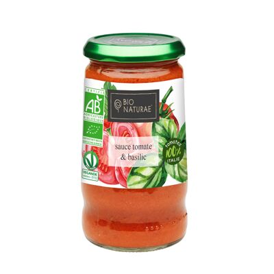 BIONATURAE - Salsa de tomate y albahaca ecológica 345gr