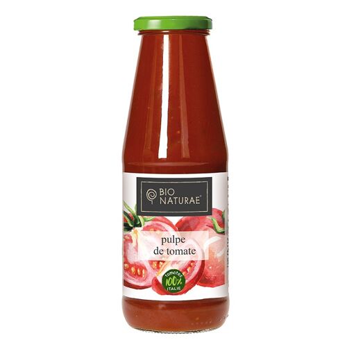 BIONATURAE - Pulpe de tomate bio 690gr (DLC courte)