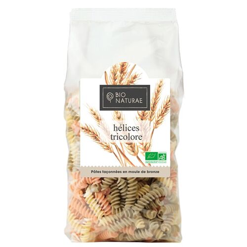 BIONATURAE - Pâtes Eliche tricolore bio 500gr