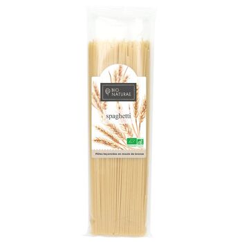 BIONATURAE - Pâtes blanches Spaghetti bio 500gr (DLC courte) 1