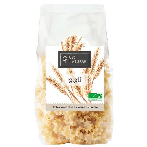 BIONATURAE - Pâtes blanches Gigli bio 500gr (DLC courte)