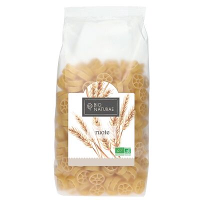 BIONATURAE - Pasta Bianca Ruote Biologica 500gr (data di scadenza breve)