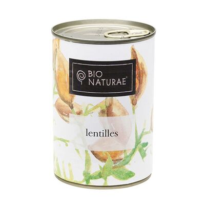 BIONATURAE - Blond lentils organic box 400gr
