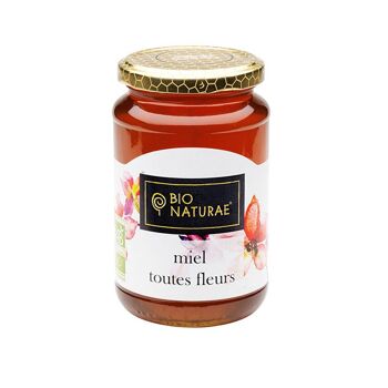 BIONATURAE - Miel toutes fleurs bio 500gr 1