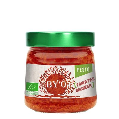 BY'Ô - Bio-Pesto aus getrockneten Tomaten 190gr