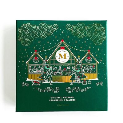 Piccola Weihnachts Lebkuchen Pralinen Schachtel - Verde