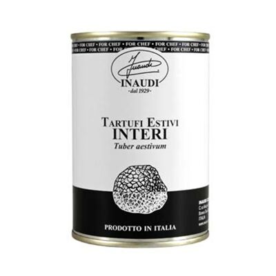 INAUDI - Whole Aestivum black truffles in box 140gr