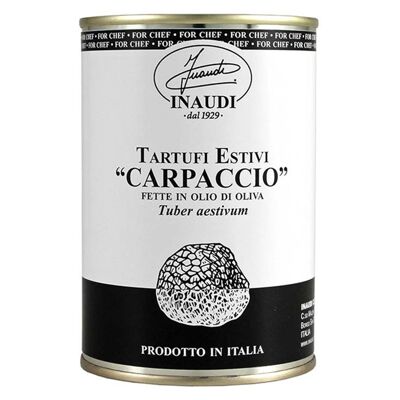 INAUDI - Aestivum black truffle carpaccio box 380gr