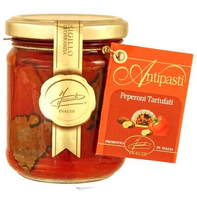 INAUDI - Antipasto poivrons truffé à l'huile 190gr