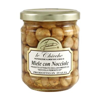 INAUDI - Miele di acacia con nocciole 220gr