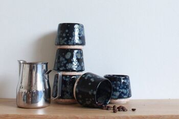 Tasse à Espresso en Porcelaine - Bleu Nuit 4