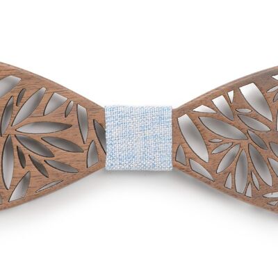 Children's wooden bow tie "Donald" - jeans