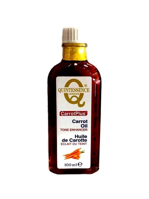 Quintessence London 100% Pure Carrot Oil CarrotPlus Beauty Treatments Hair Growth Skin Care Natural Remedy 100 ml