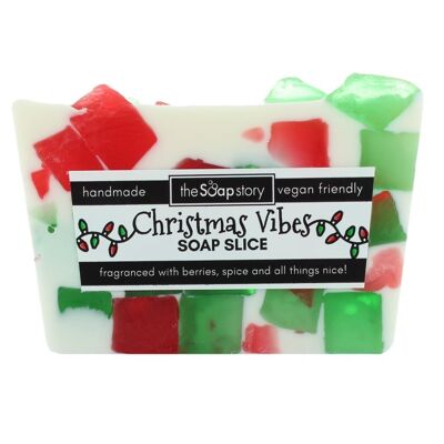 Christmas Vibes Soap Slice