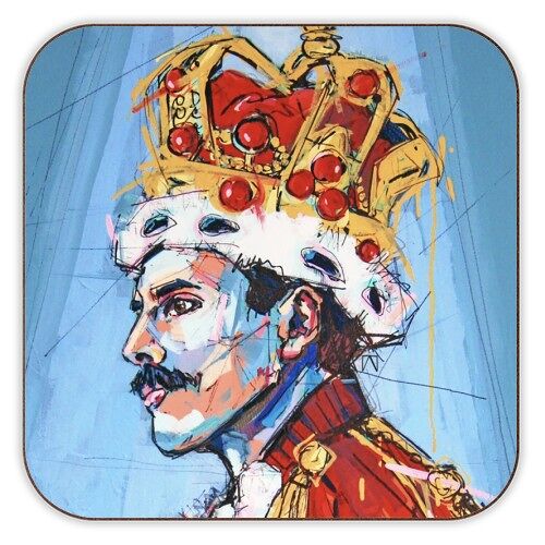 Coasters, Royal Freddie by Laura Selevos