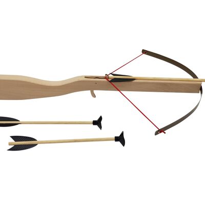 Crossbow 56cm GM: metal bow + 3 arrows