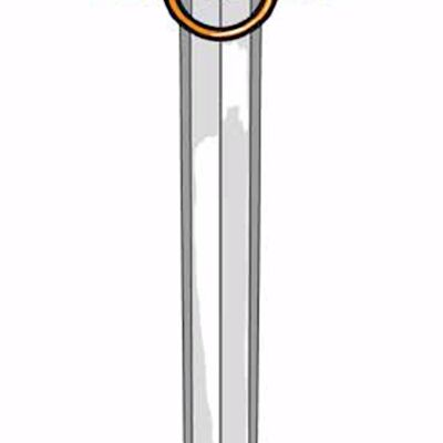 Schaum "Ritter" Schwert 54 cm