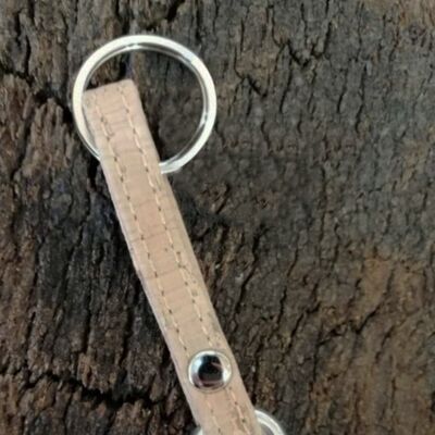 "Carabiner" cork key ring
