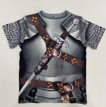 Armure de Chevalier T-shirt 3D Taille XS 3