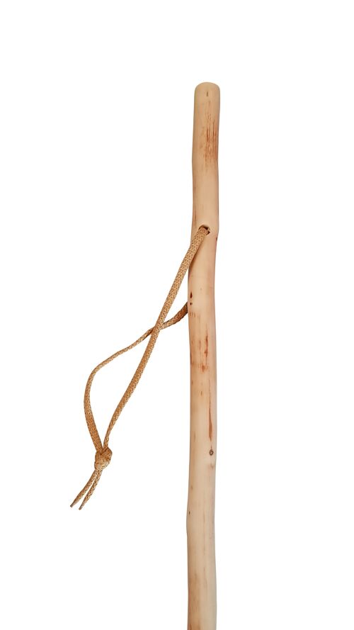 Bâton de marche en bois naturel - 110 cm