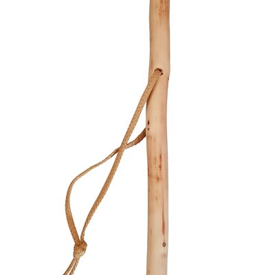 Natural wooden walking stick - 110 cm